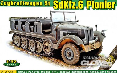 ACE 72567 Sd.Kfz.6 Pionier Zugkraftwagen 5t 
