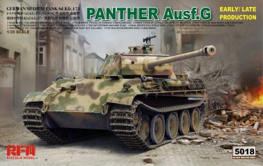Rye Field Model RM-5018 Panther Ausf.G Early/Late productions 