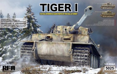 Rye Field Model RM-5025 Tiger I Early Production Wittmann 