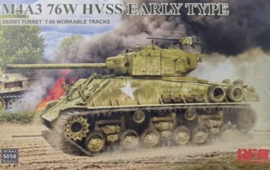 Rye Field Model RM-5058 M4A3 76W HVSS Early Type 