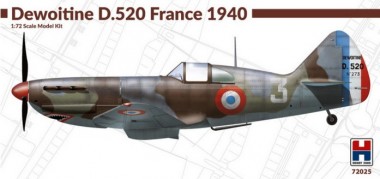 Hobby 2000 72025 Dewoitine D.520 France 