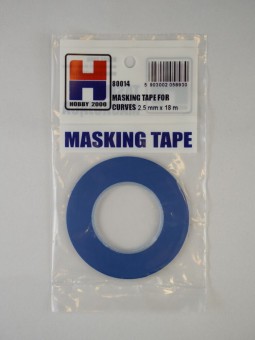 Hobby 2000 80014 Masking Tape Curve 2,5mm x18m 