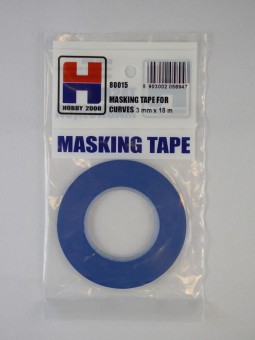 Hobby 2000 80015 Masking Tape Curve 3mm x18m 