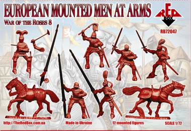Red Box RB72047 European Mounted Men at Arms 