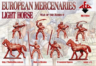 Red Box RB72054 European mercenaries (light horse) 