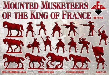 Red Box RB72146 Mounted Musketeers of the King of France 