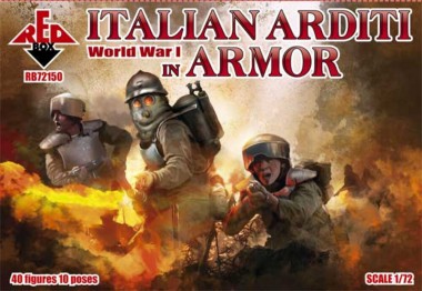 Red Box RB72150 Italian Arditi in armor WWI  