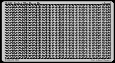 Eduard 35640 Stacheldraht Razor II.(8m) Barbed Wire 