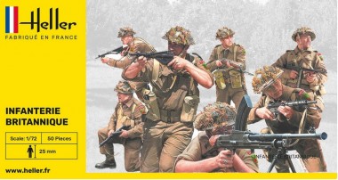 Heller 49604 Infanterie Britannique 