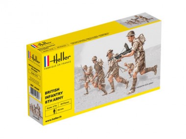 Heller 49609 Britische Infanterie 8. Armee 