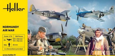 Heller 50329 Normandy AIR WAR Set: 158pcs. 