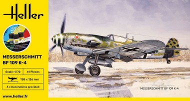 Heller 56229 STARTER KIT Messerschmitt Bf 109 K-4  