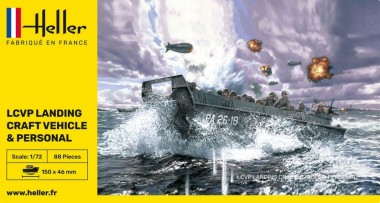 Heller 79995 LCVP Landing Craft / Landungsboot  