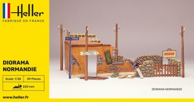Heller 81250 Diorama Normandie 