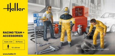 Heller 82750 Racing Team + Accessories 