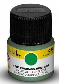 Heller 9002 Heller Acrylic 002 smaragdgrün (gl) 12ml 