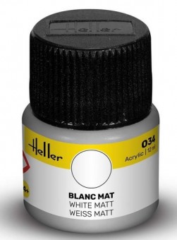 Heller 9034 Heller Acrylic 034 weiß (m) 12ml 
