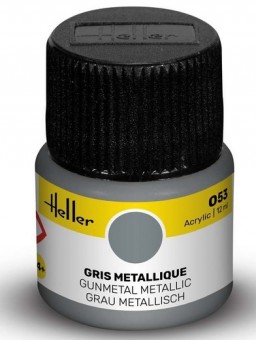Heller 9053 Heller Acrylic 053 grau (met.) 12ml 