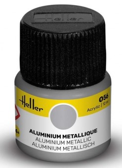 Heller 9056 Heller Acrylic 056 aluminium (met.) 12ml 