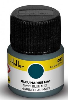 Heller 9077 Heller Acrylic 077 marineblau (m) 12ml 