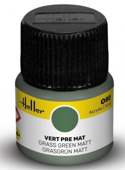 Heller 9080 Heller Acrylic 080 grasgrün (m) 12ml 