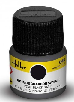 Heller 9085 Heller Acrylic 085 kohlenschwarz (sm) 