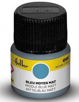 Heller 9089 Heller Acrylic 089 mittelblau (m) 12ml 