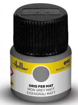 Heller 9092 Heller Acrylic 092 eisengrau (m) 12ml 