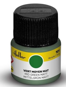 Heller 9101 Heller Acrylic 101 mittelgrün (m) 12ml 