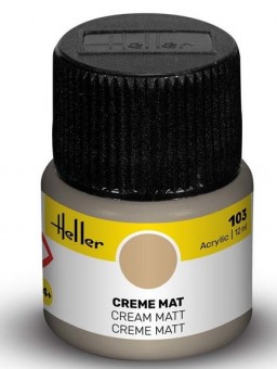 Heller 9103 Heller Acrylic 103 creme (m) 12ml 