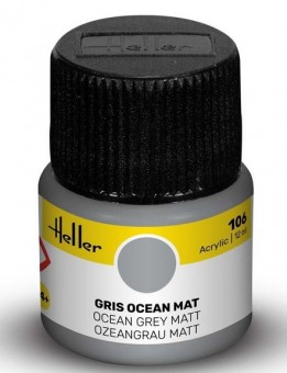 Heller 9106 Heller Acrylic 106 ozeangrau (m) 12ml 