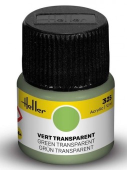 Heller 9325 Heller Acrylic 325 klar grün 12ml 
