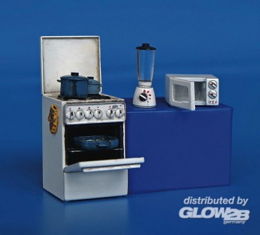 Plusmodel 293 Herd und Küchengeräte 