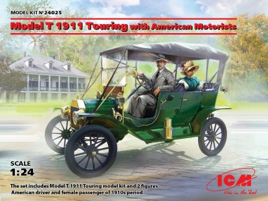 ICM 24025 Model T 1911 Touring with Motorists 