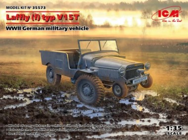 ICM 35573 German military vehicle Laffly (f)  