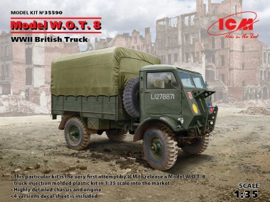 ICM 35590 Model W.O.T.8 WWII British Truck 