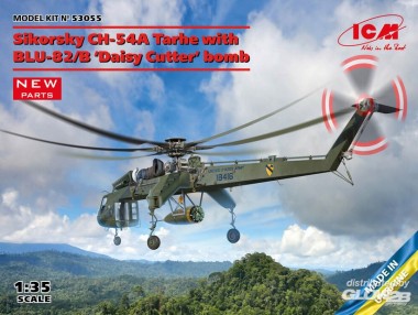 ICM 53055 Sikorsky CH-54A Tarhe -
with BLU-82/B 