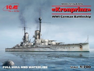 ICM S.016 Kronprinz WWI German Battleship 