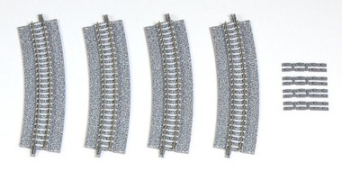 Tomytec 971782 4 Gleise, gebogen, mit breite 