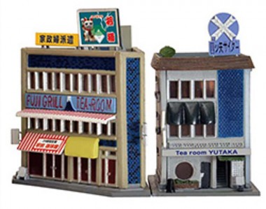 Tomytec 975808 Gebäude-Set, Coffee-Bar und D 