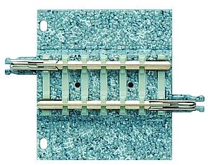 Tomytec 977387 8 Gleise, gerade mit breiter 