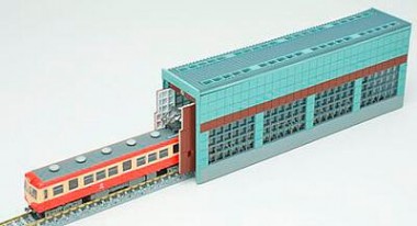 Tomytec 979685 Lokschuppen, einständig 