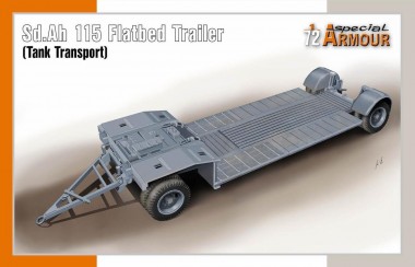 Special Hobby SA72022 Sd.Ah 115 Flatbed Trailer Tank Transport 