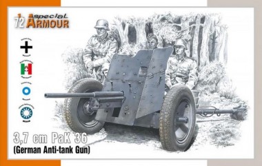 Special Hobby SA72024 3,7 cm PaK 36 German Anti-tank Gun 