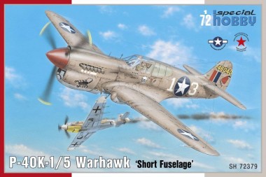 Special Hobby SH72379 Special Hobby: P-40K-1/5 Warhawk 
