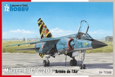 Special Hobby SH72388 Dassault Mirage F.1C/C-200 
