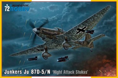 Special Hobby SH72458 Junkers Ju 87D-5/N
'Night Attack Stukas' 