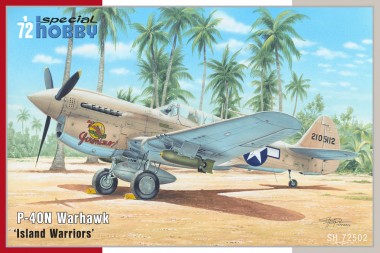 Special Hobby SH72502 P-40N Warhawk 'Island Warriors' 