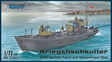 Special Hobby SN72007 Special Hobby: Kriegsfischkutter WWII G 