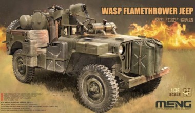 MENG VS-012 WASP Flamethrower Jeep 